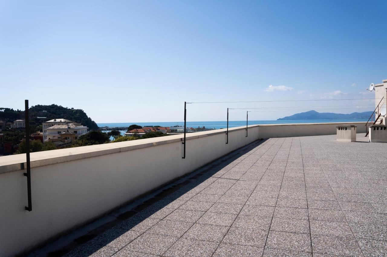 ססטרי לבאנטה 025 - Casa Panoramica In Centro, 90Metri Spiaggia Vista Mare Con Terrazzo Vista Portofino מראה חיצוני תמונה