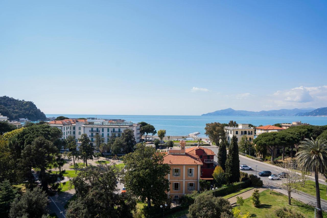 ססטרי לבאנטה 025 - Casa Panoramica In Centro, 90Metri Spiaggia Vista Mare Con Terrazzo Vista Portofino מראה חיצוני תמונה