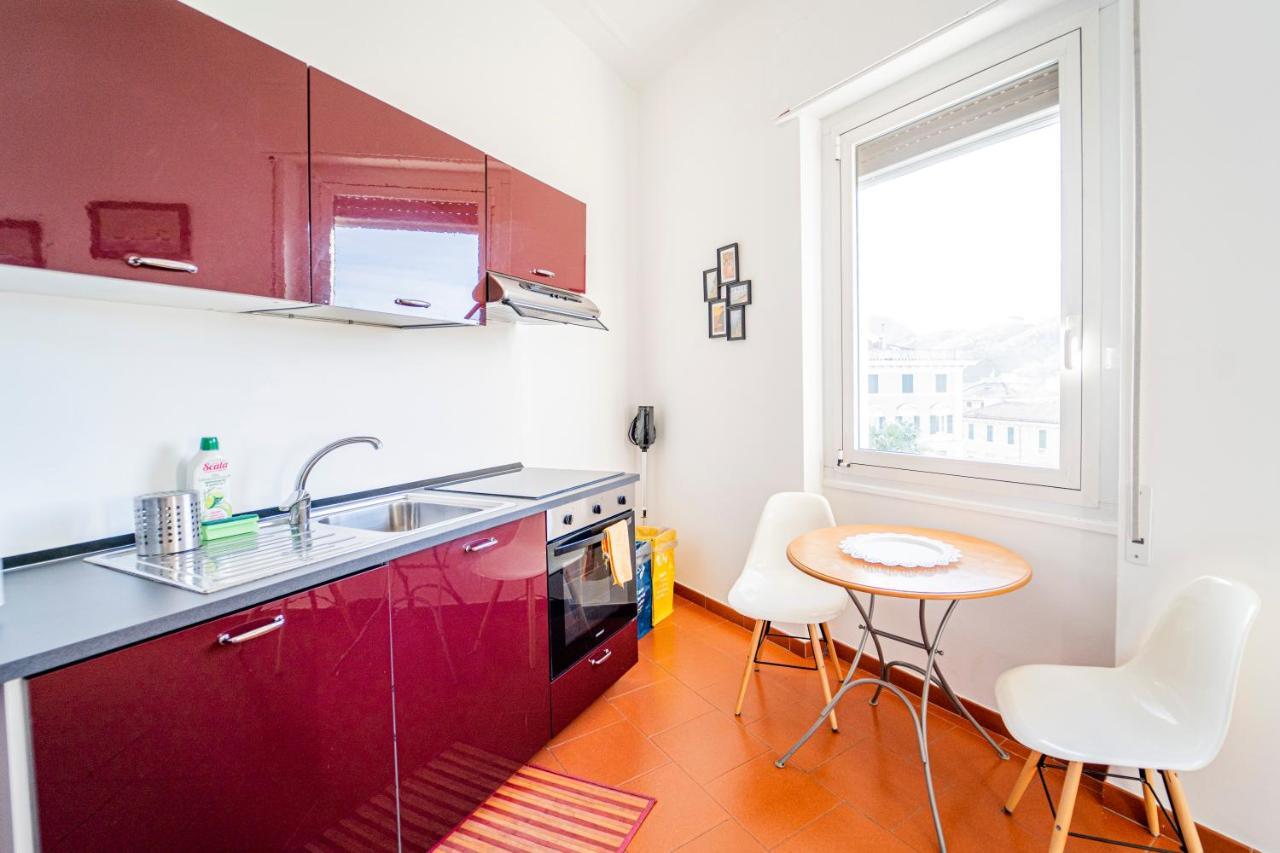 ססטרי לבאנטה 025 - Casa Panoramica In Centro, 90Metri Spiaggia Vista Mare Con Terrazzo Vista Portofino מראה חיצוני תמונה